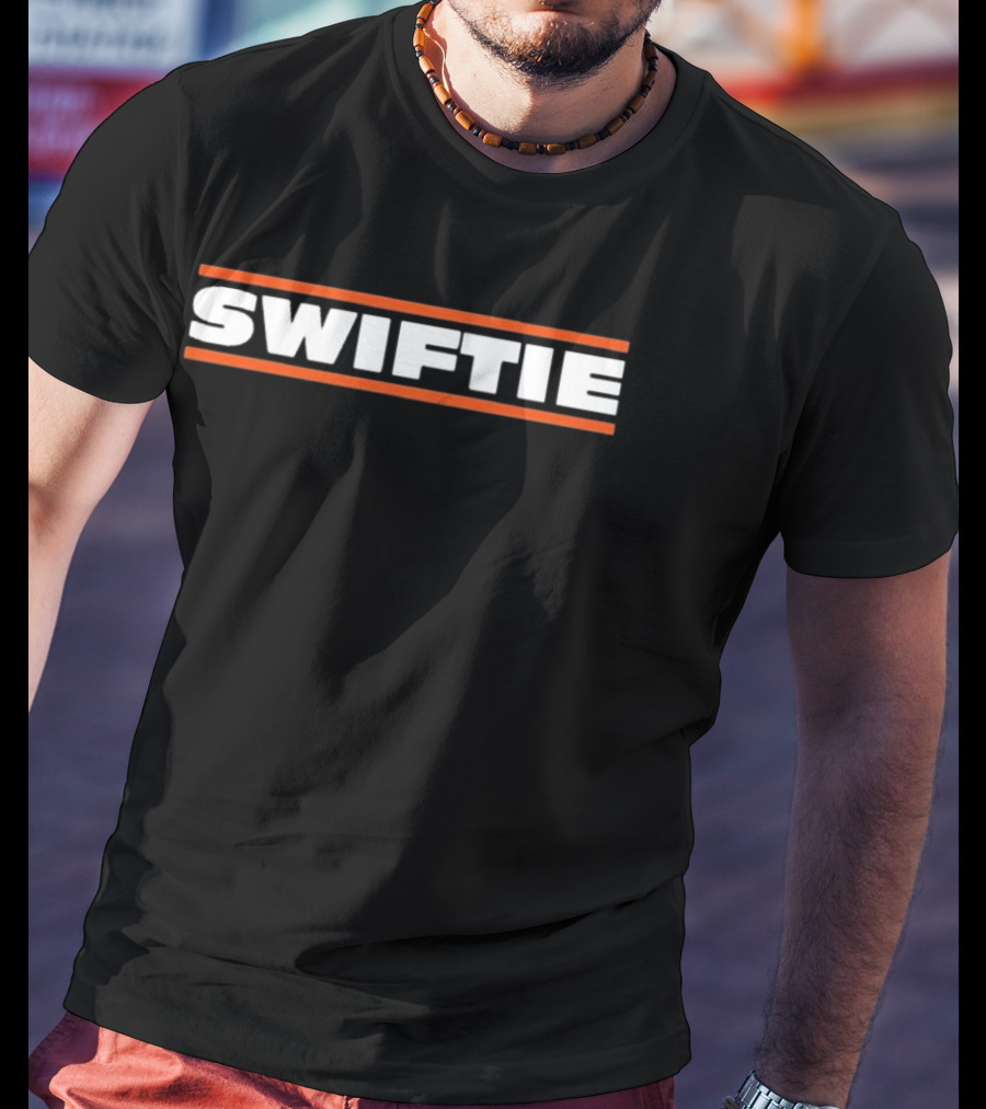 Chicago Bears Swiftie Fan Apparel CHI Collection T-Shirt