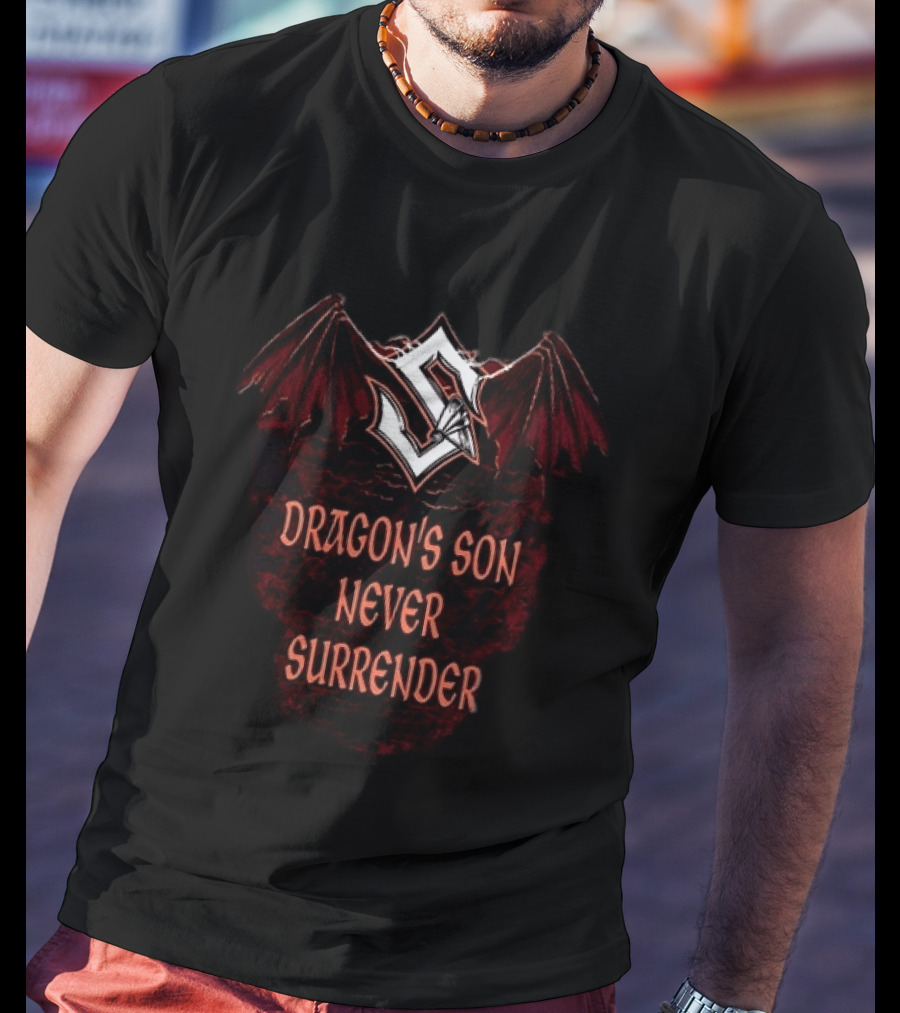 Dragon's Son Never Surrender Sabaton Rockstadt 2026 T-Shirt