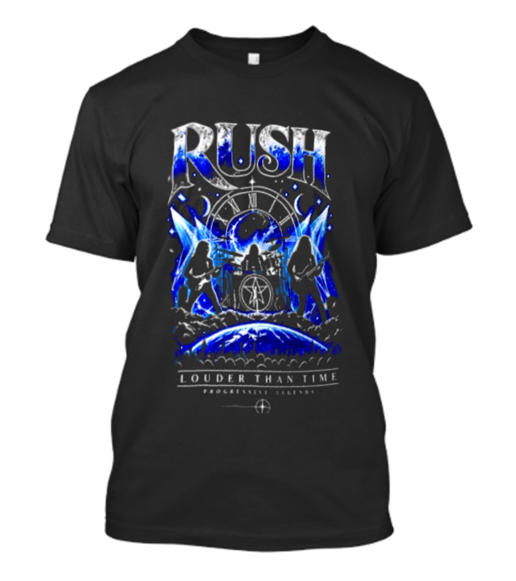 Rush Louder Than Time Closer To The Stars Progressive Legends T-Shirt