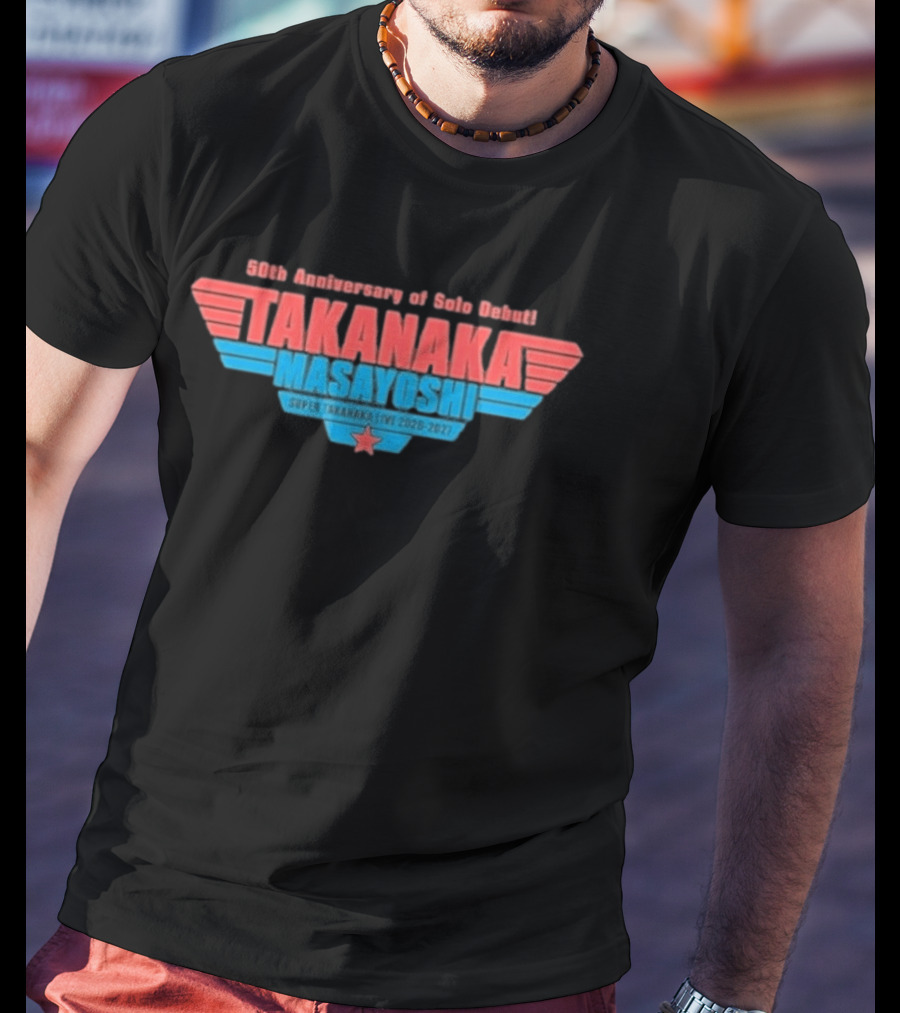 Takanaka Masayoshi 50th Anniversary Solo Debut Super Live 2023 2024 T-Shirt