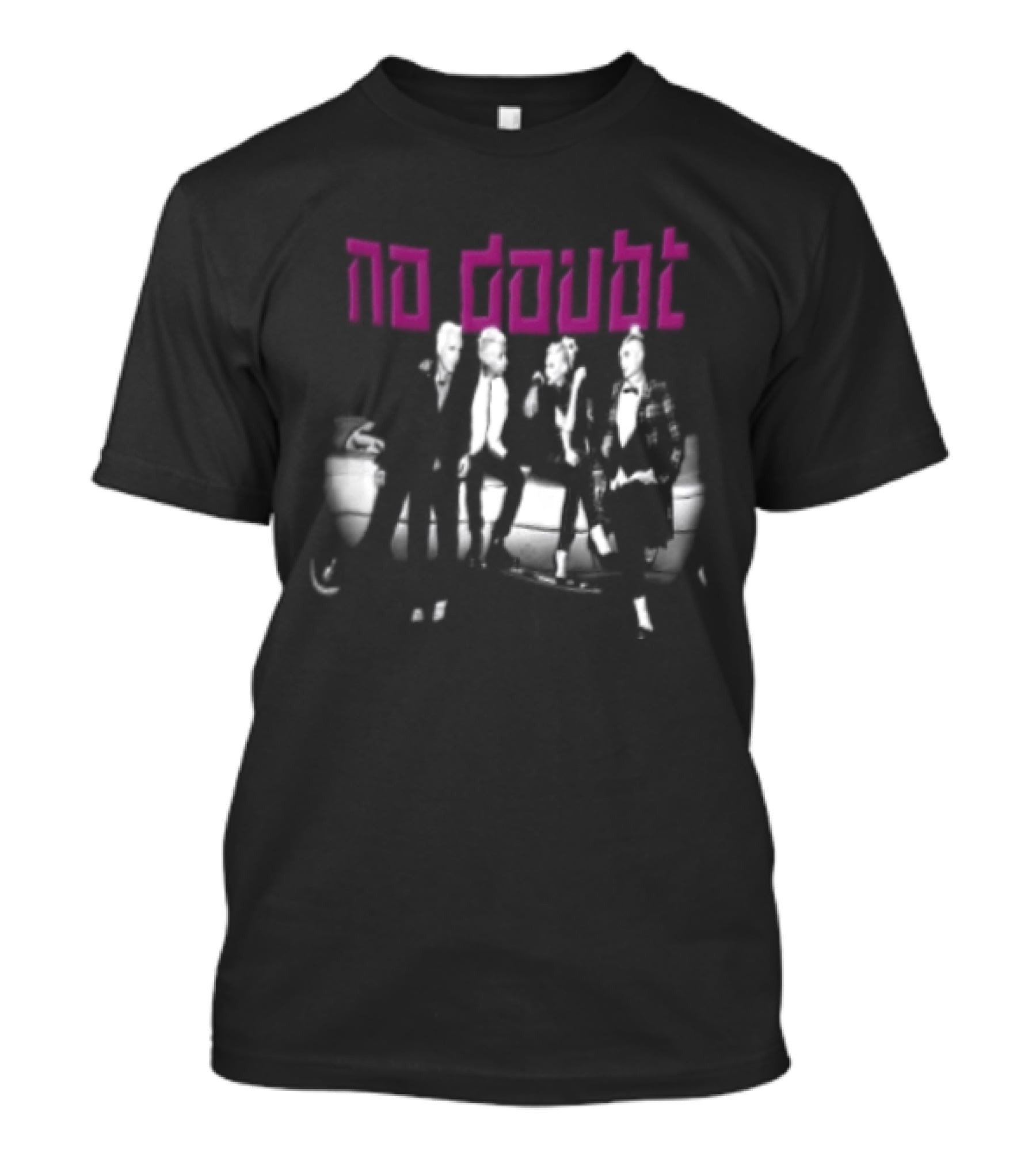 No Doubt Band Vintage Photo Pink T-Shirt