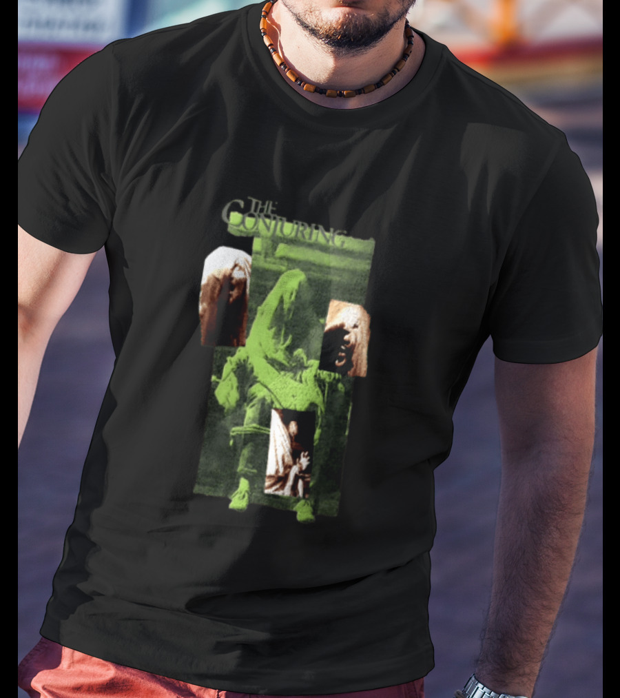 The Conjuring Horror Imagery And Eerie Figures T-Shirt
