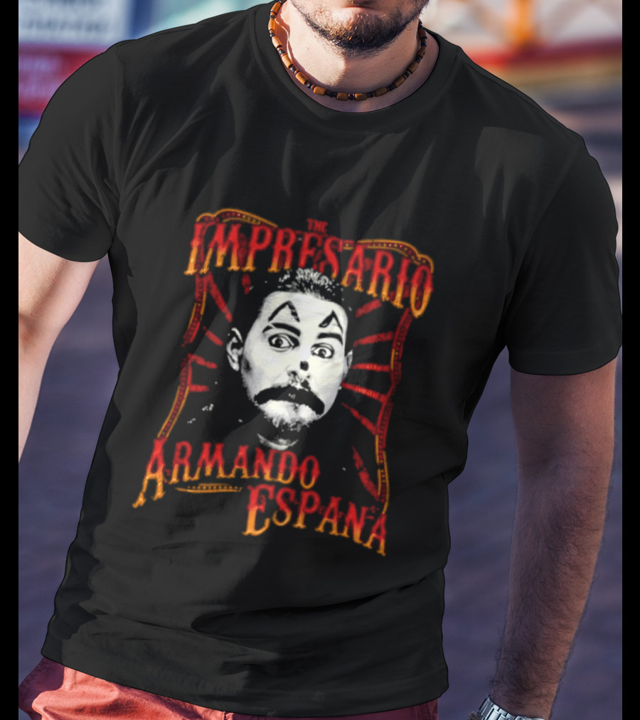 Impresario Armando Espana Clown Face T-Shirt
