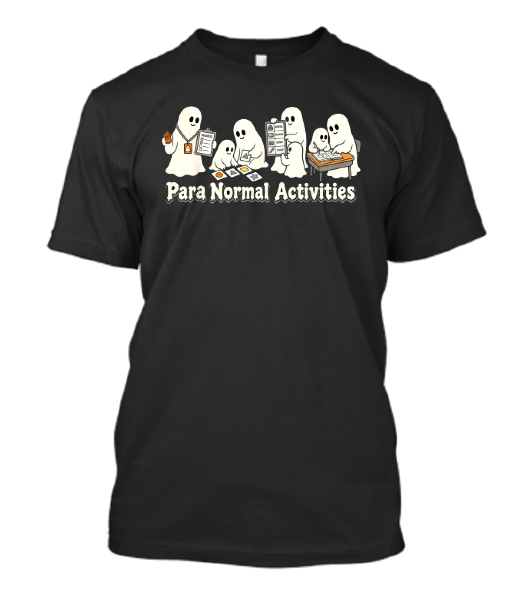 Para Normal Activities Halloween Ghosts Family Séance T-Shirt