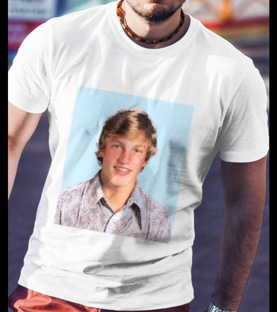 Awesome Matthew McConaughey High School Photo Retro Vibe T-Shirt