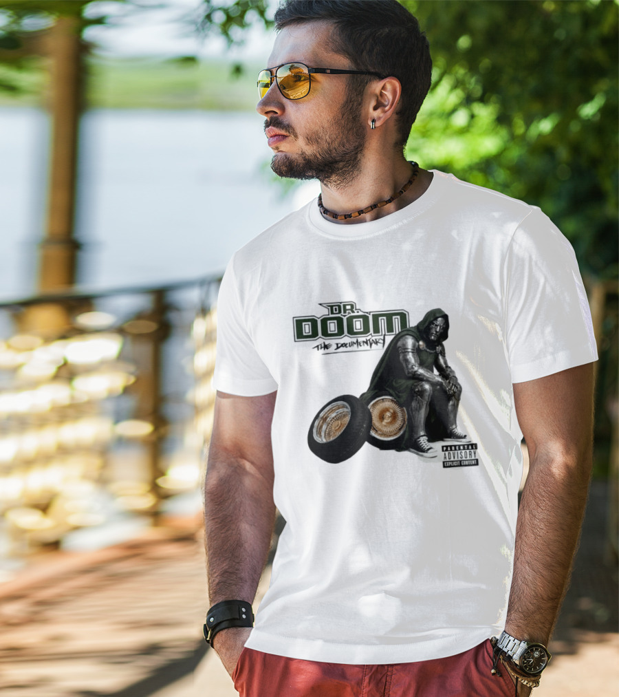 Dr Doom The Documentary Marvel Hip Hop Parental Advisory T-Shirt
