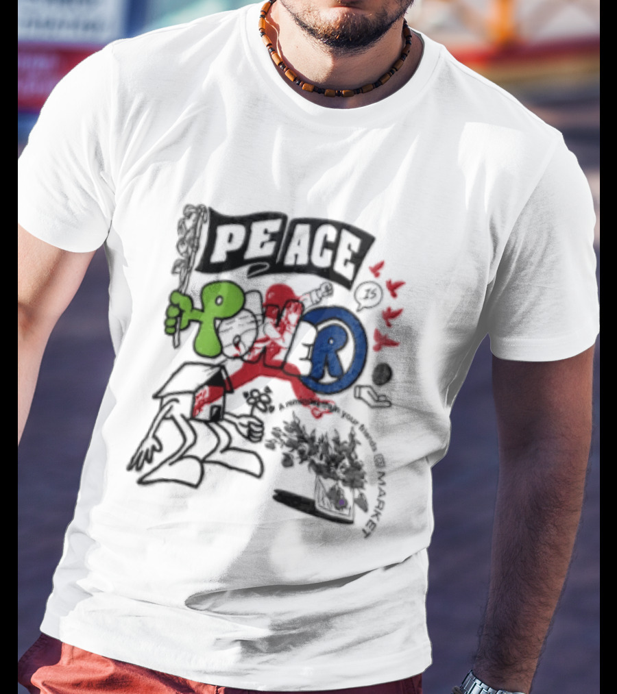 Peace Power Walker Kessler Dodgers T-Shirt