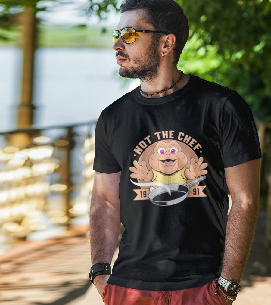 Baby Sinclair Not The Chef 1991 Pan Iconic TV Character Nostalgia T-Shirt