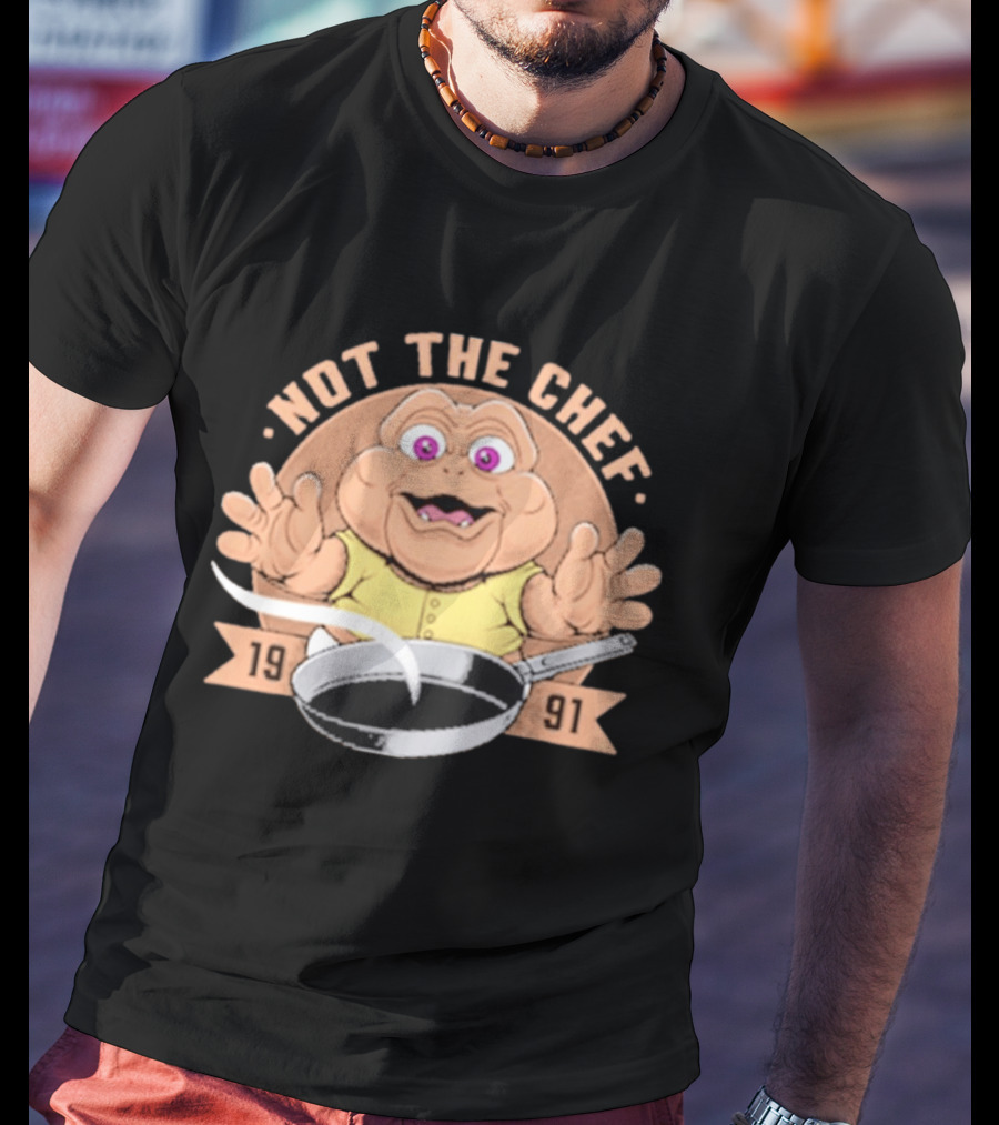 Baby Sinclair Not The Chef 1991 Pan Iconic TV Character Nostalgia T-Shirt