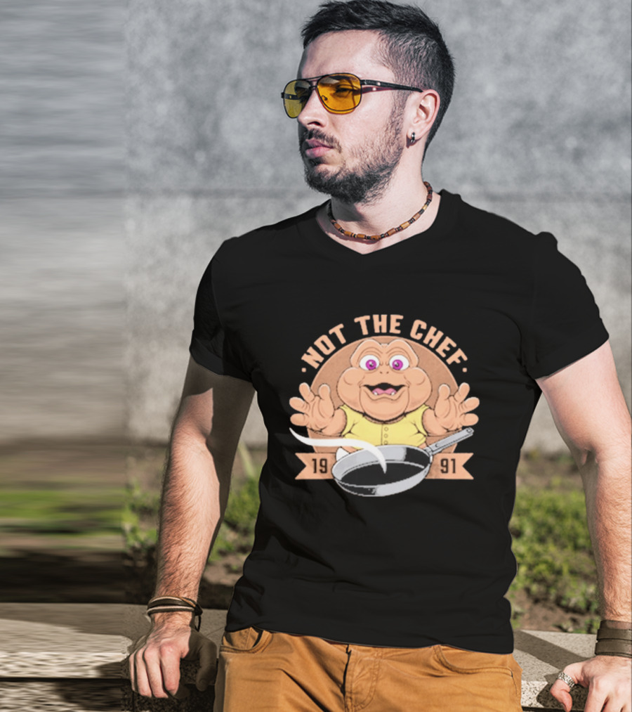 Baby Sinclair Not The Chef 1991 Pan Iconic TV Character Nostalgia T-Shirt