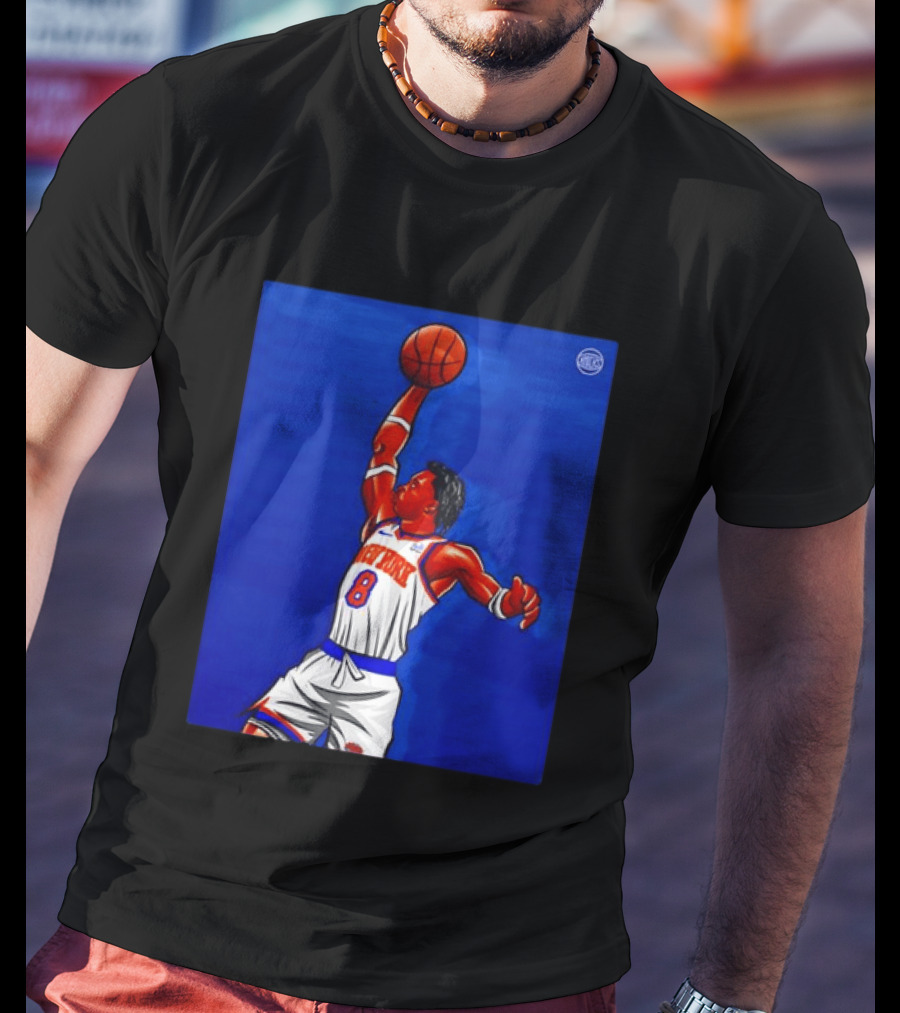 OG Anunoby New York Knicks Dunk Action Moment 8 Jersey T-Shirt