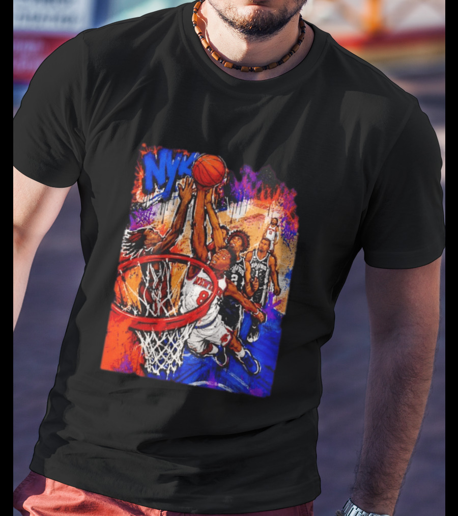 OG Anunoby New York Knicks NYK Basketball Art NBA T-Shirt