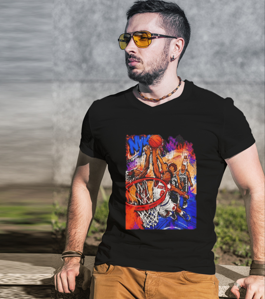 OG Anunoby New York Knicks NYK Basketball Art NBA T-Shirt