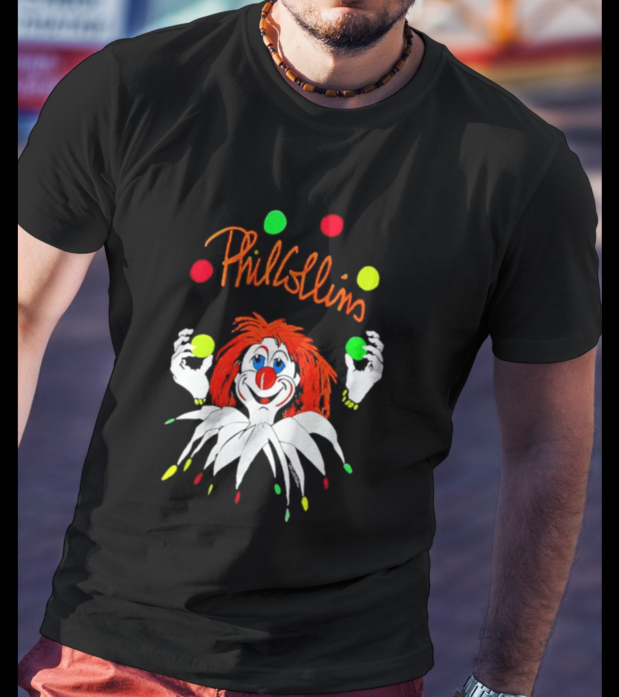 Phil Collins But Seriously Juggling Clown T-Shirt