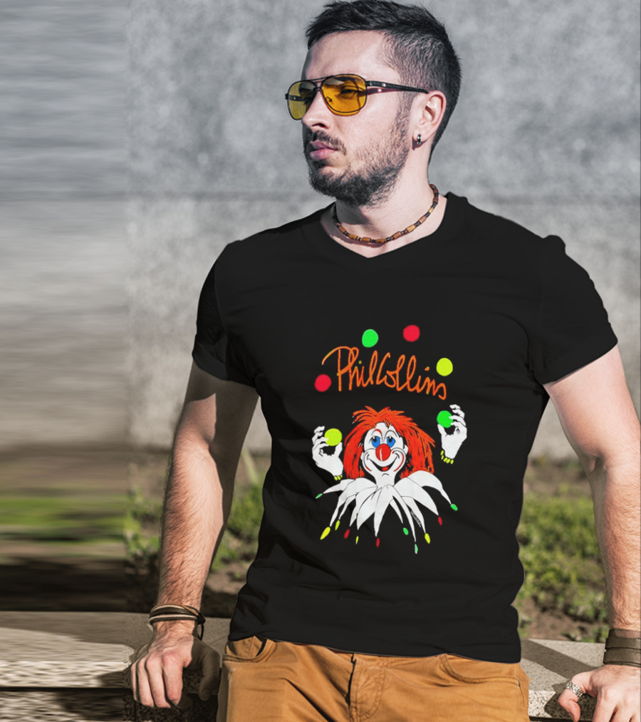Phil Collins But Seriously Juggling Clown T-Shirt