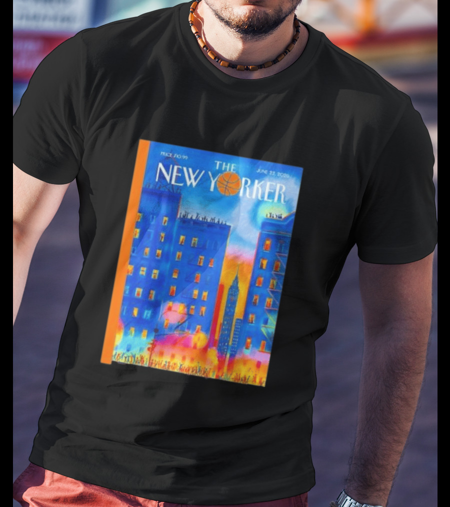 Pierre Emmanuel Lyet The New Yorker June 12 2023 Basketball Art Cover T-Shirt