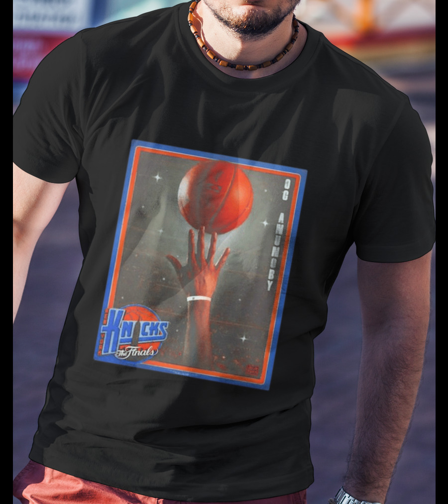 The New York Knicks The Finals OG Anunoby Basketball T-Shirt