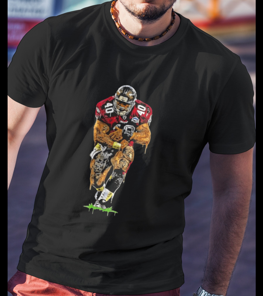 Troy Trojans Baseball Original A Train Football Player T-Shirt