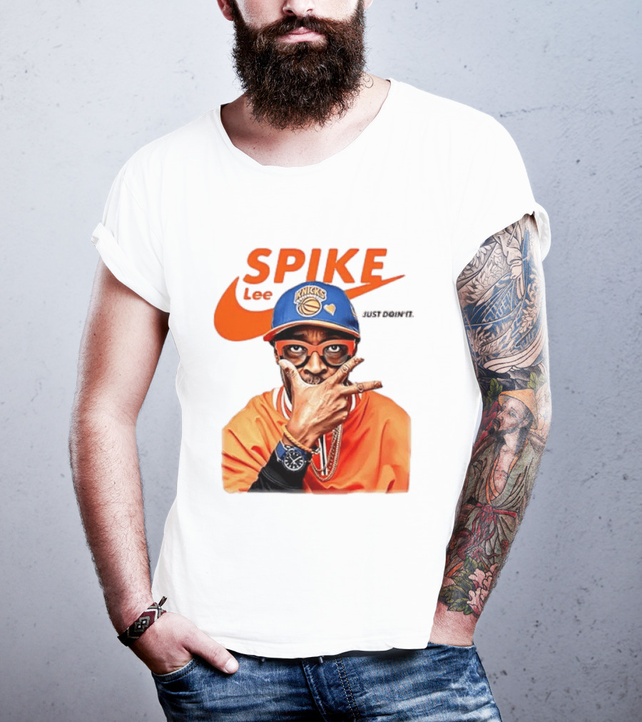 Spike Lee Knicks New York JUST DOIN IT T-Shirt