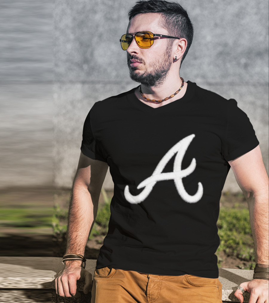 2026 Braves Georgia Peach A Lettermark T-Shirt