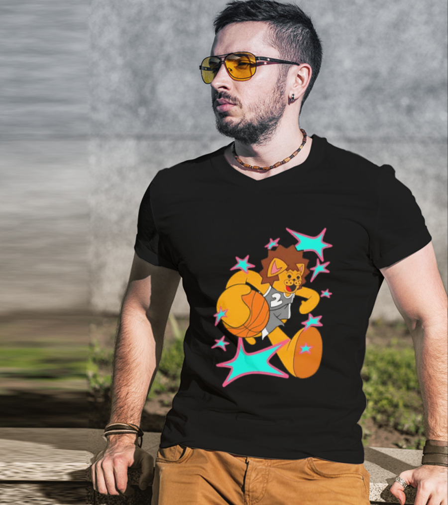 Dylan Harper San Antonio Spurs NBA Lion Basketball Star Player T-Shirt