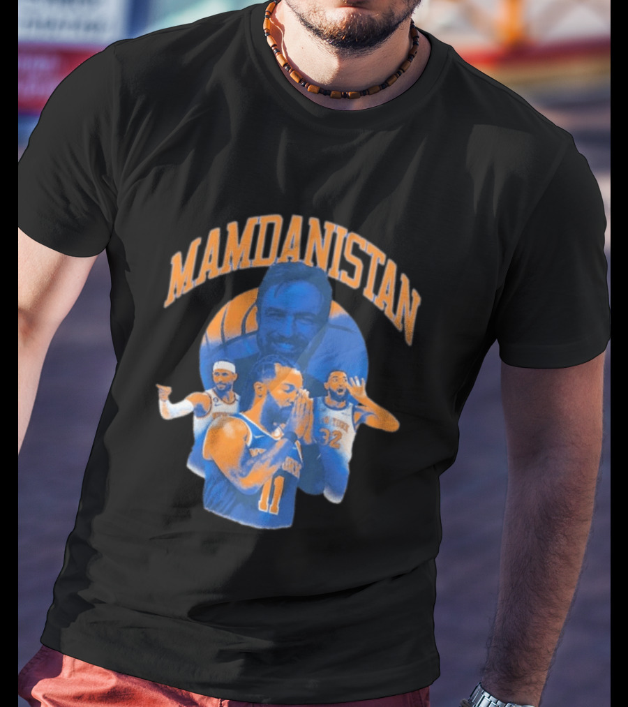 MAMDANISTAN Jalen Brunson New York Knicks Basketball Fan T-Shirt