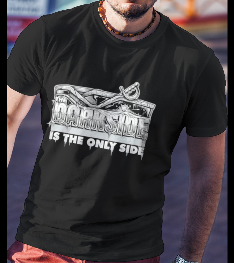 Las Vegas Raiders The Darkside Is The Only Side Pirate Skull Swords T-Shirt