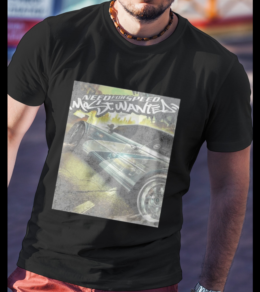 Need For Speed Most Wanted Racing Car Game T-Shirt