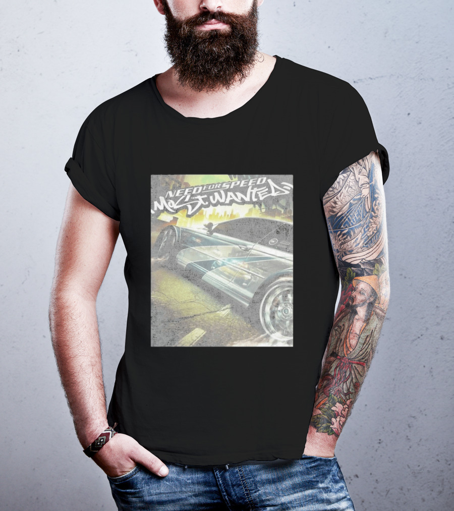 Need For Speed Most Wanted Racing Car Game T-Shirt