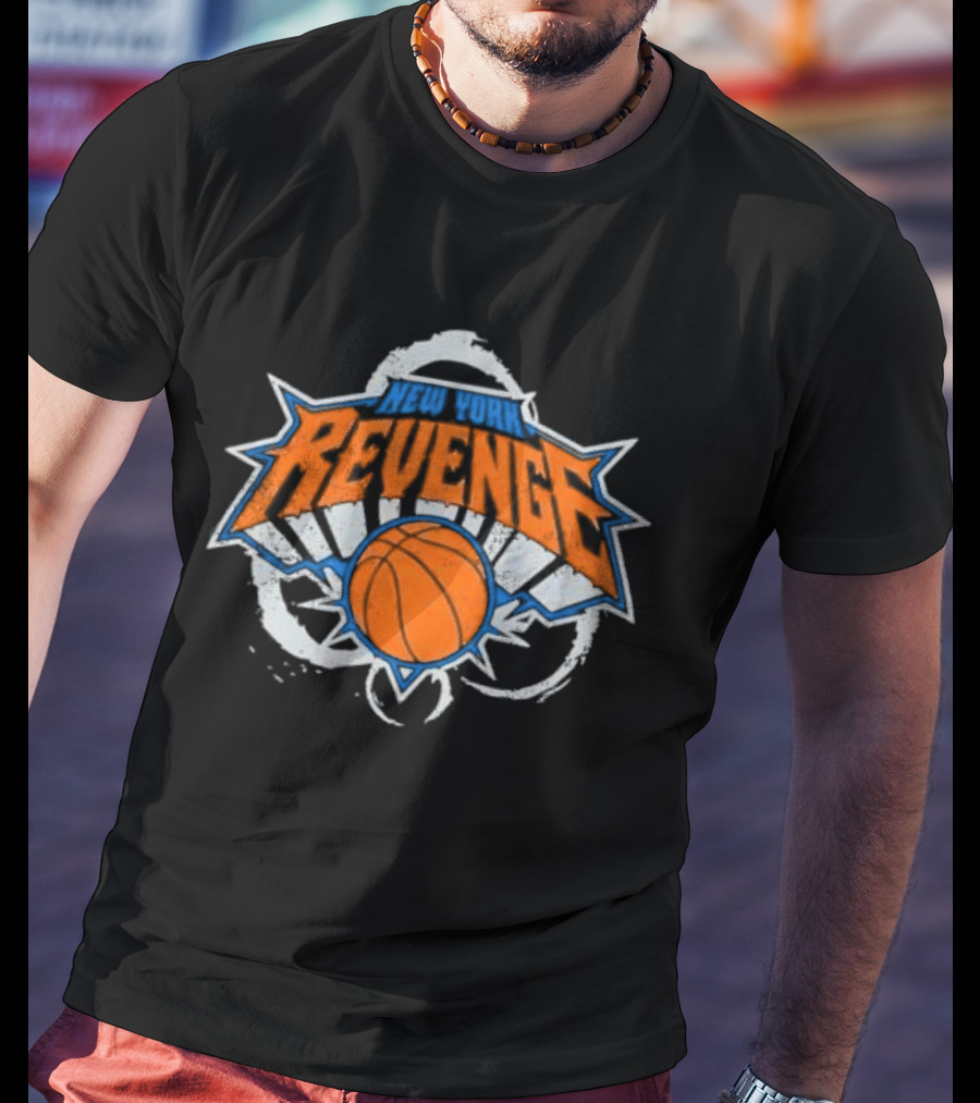 New York Knicks Patrick Ewing Revenge Basketball T-Shirt