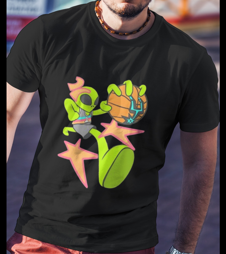 Victor Wembanyama Alien San Antonio Spurs 1 Basketball Star T-Shirt