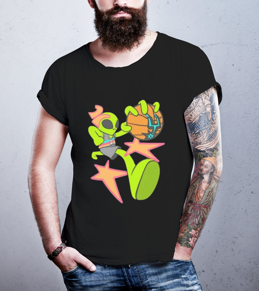 Victor Wembanyama Alien San Antonio Spurs 1 Basketball Star T-Shirt
