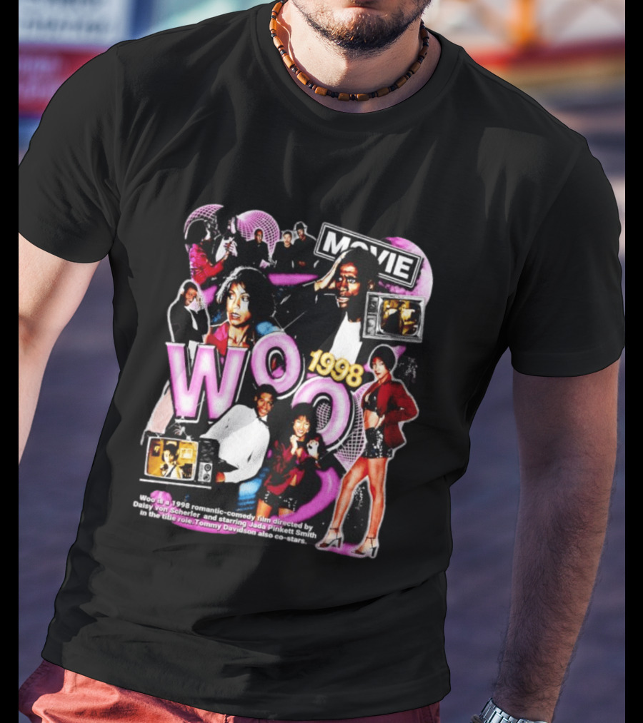 Woo Jada Pinkett Smith Tommy Davidson 1998 Movie T-Shirt
