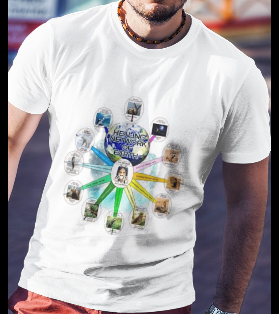 Healing Network Of Earth Spiritual Connections T-Shirt