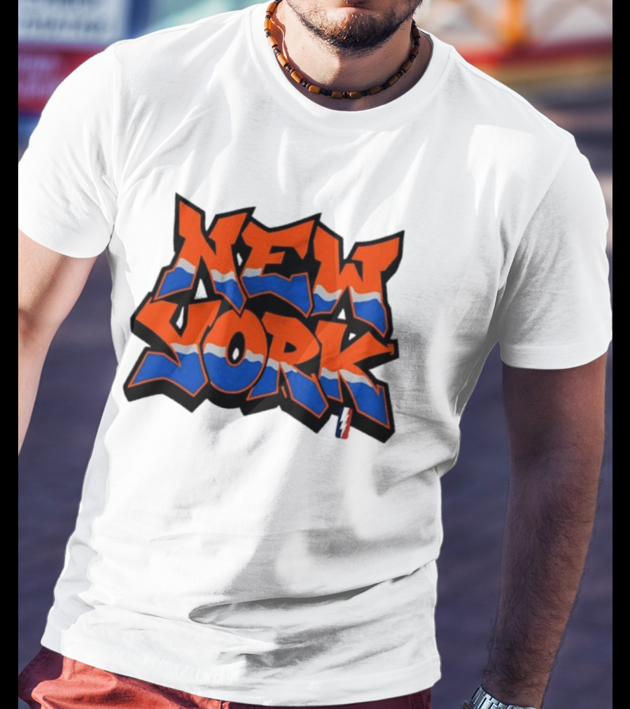 New York Knicks Grateful Dead Steal Your Face Mashup Band Tour Sports T-Shirt