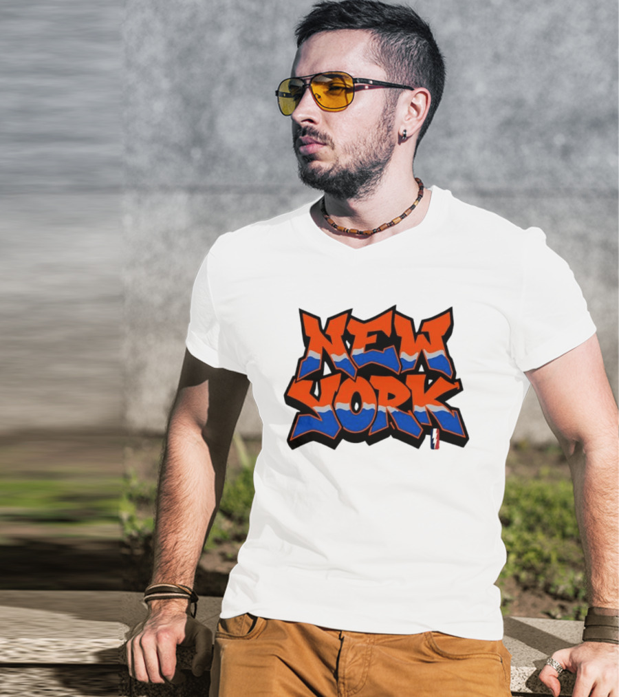 New York Knicks Grateful Dead Steal Your Face Mashup Band Tour Sports T-Shirt