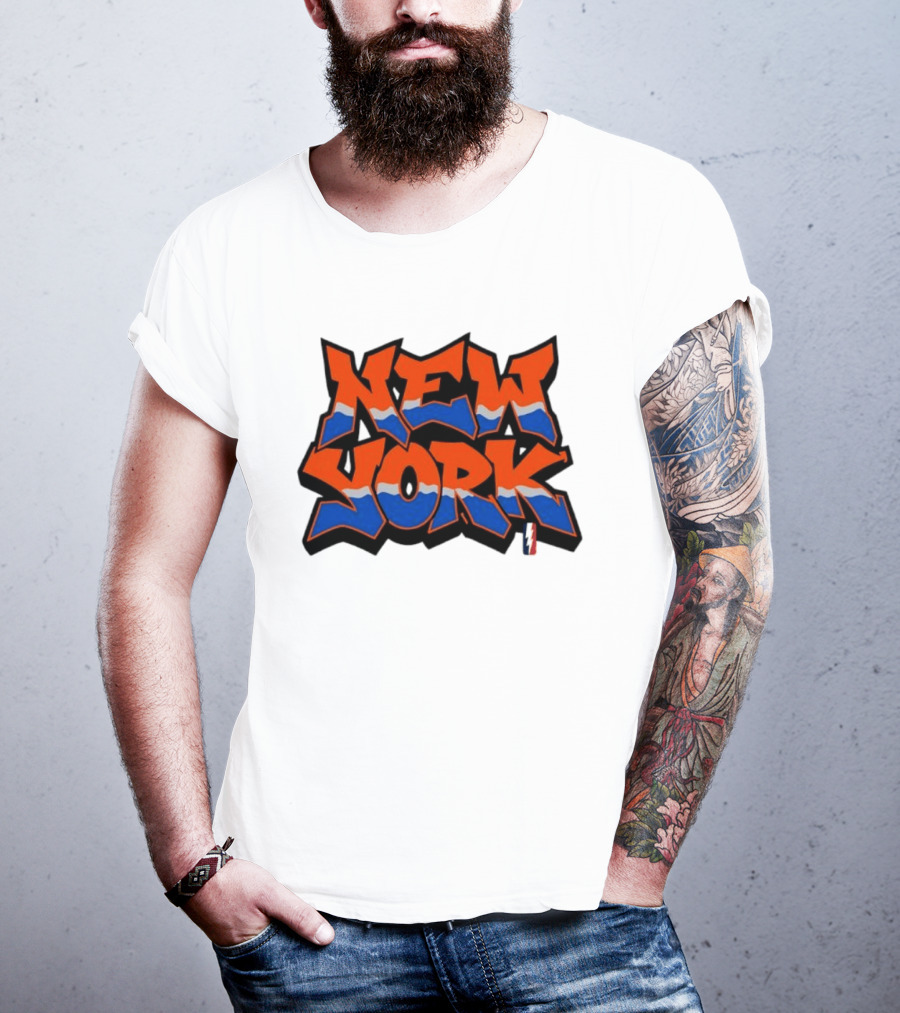 New York Knicks Grateful Dead Steal Your Face Mashup Band Tour Sports T-Shirt