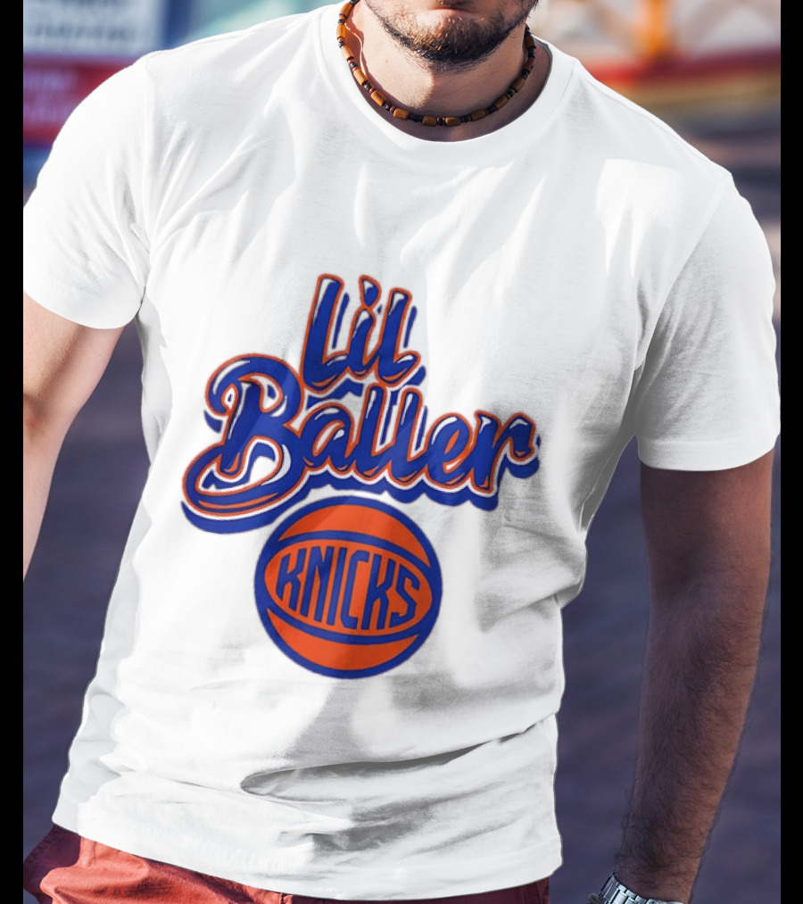 Lil Baller New York Knicks NBA Pride Month 2026 T-Shirt