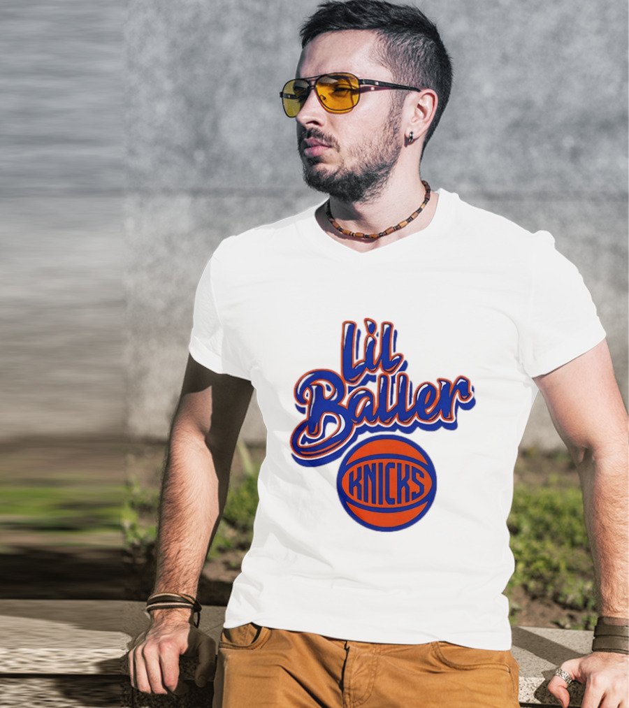 Lil Baller New York Knicks NBA Pride Month 2026 T-Shirt