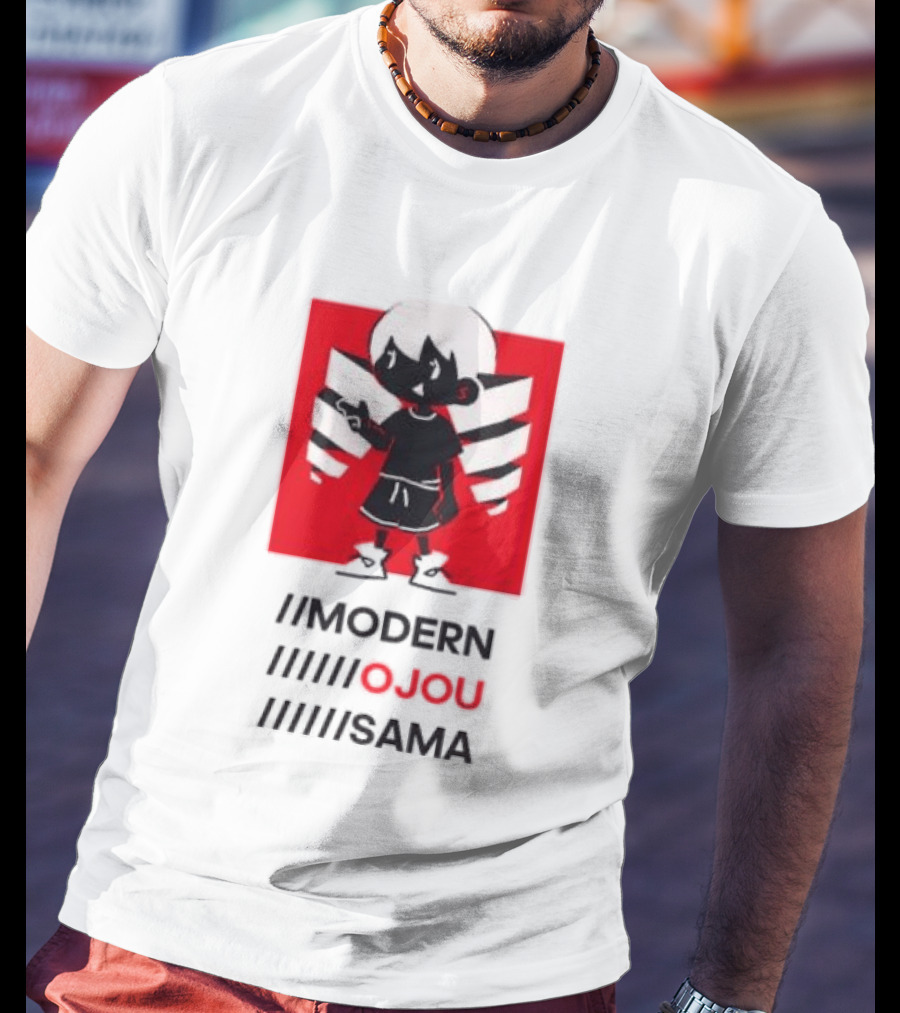 Modern Ojou Sama Character With Bold Hairstyle And Attitude T-Shirt