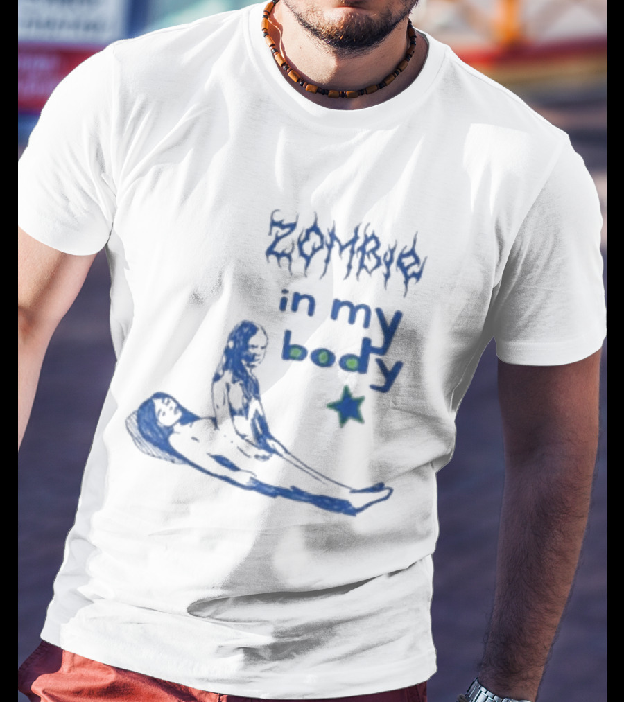Olivia Rodrigo Zombie In My Body Blue Sketchy T-Shirt