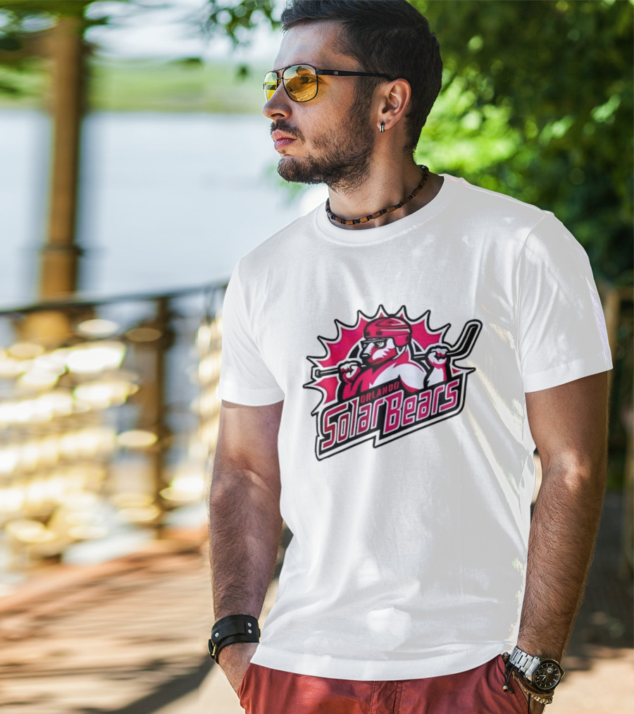 Orlando Solar Bears Pink Whitney Special Edition Hockey T-Shirt