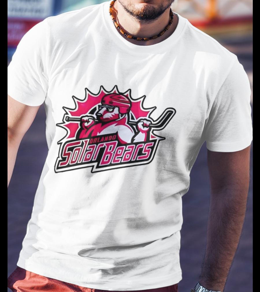 Orlando Solar Bears Pink Whitney Special Edition Hockey T-Shirt