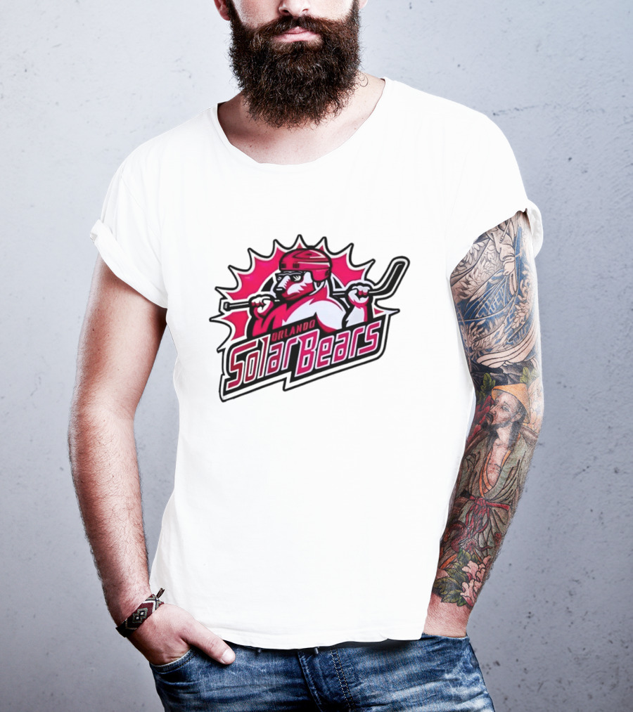Orlando Solar Bears Pink Whitney Special Edition Hockey T-Shirt