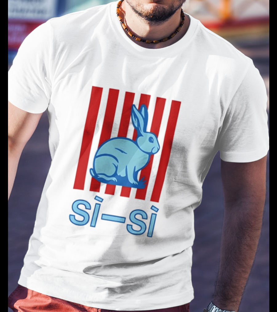 Rm Bottega Veneta Sisi Rabbit Stripes Si Si T-Shirt