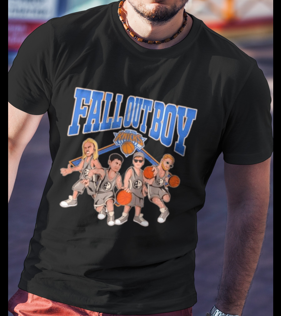 Fall Out Boy New York Knicks So Much For Our Dust Basketball Band Effort T-Shirt