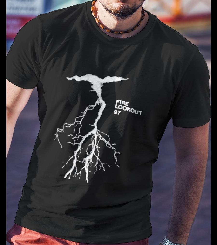 Fire Lookout 97 Lightning Bolt T-Shirt