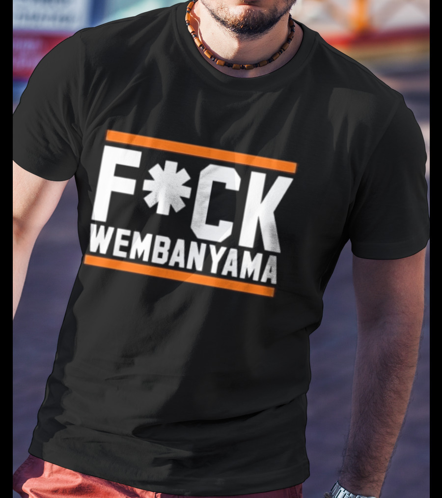 Wembanyama New York Knicks F*ck T-Shirt