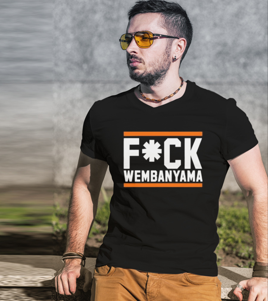 Wembanyama New York Knicks F*ck T-Shirt