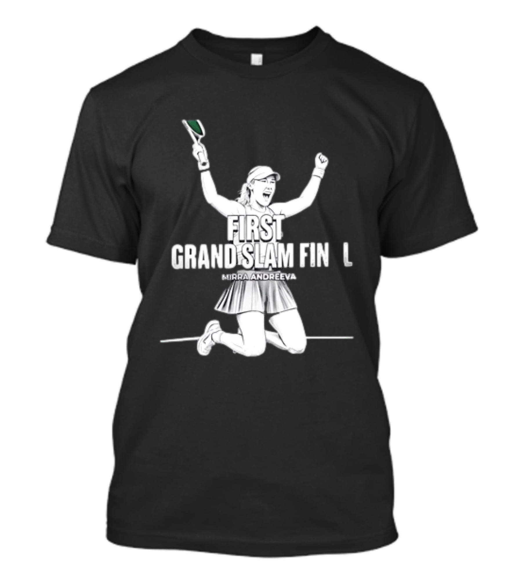 Mirra Andreeva First Grand Slam Final Celebration T-Shirt